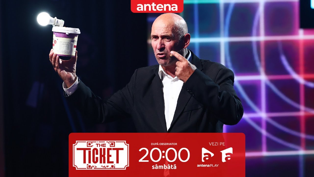 Liviu Minescu a promis că o să rupă audiențele cu invențiile sale pe scena The Ticket- FARA JURIZARE