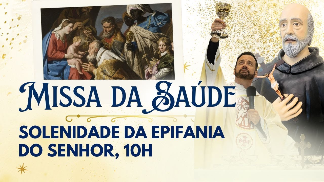 Missa da Sa&uacute;de com Frei Rinaldo | Igreja S&atilde;o Peregrino | 04/01/26 &agrave;s 10h