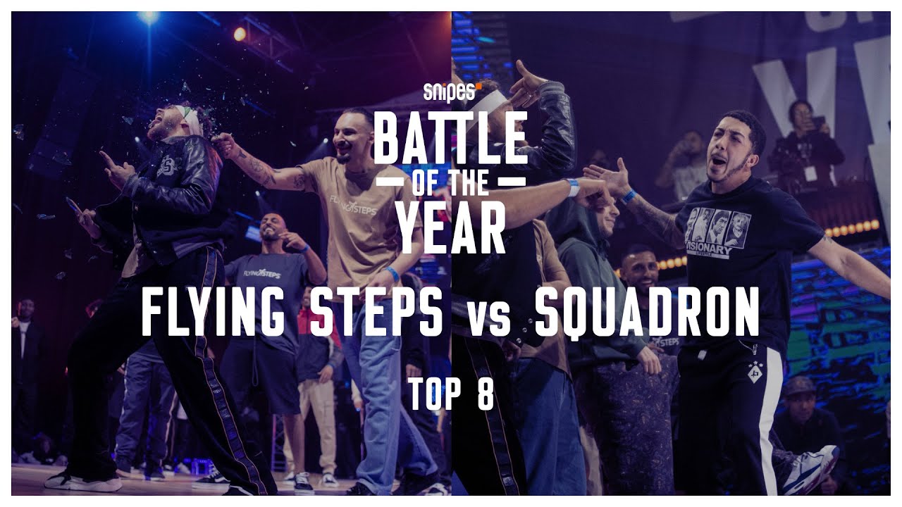 Flying Step vs Squadron | Top 8 | SNIPES Battle Of The Year 2021