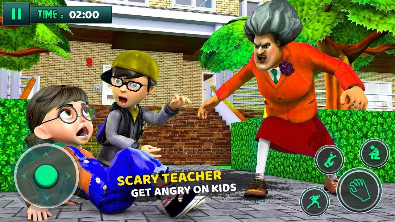 Scary teacher ne hum dono ko pakad liya l Aur jail me dal diya l 😯😯🔥🔥