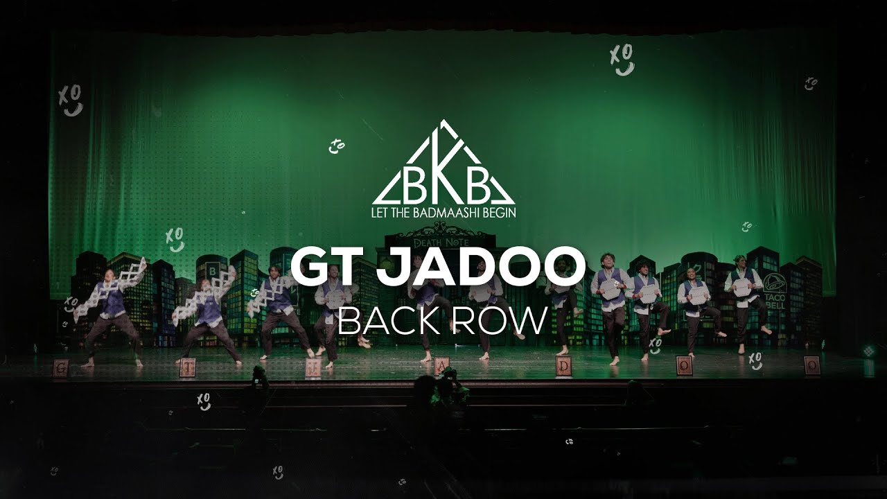 [Second Place] GT Jadoo | Back Row | Blacksburg Ki Badmaashi 2026 | Groove with XO
