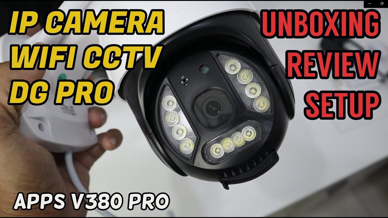IP CAMERA WIFI CCTV DG PRO | GUNA APPS 