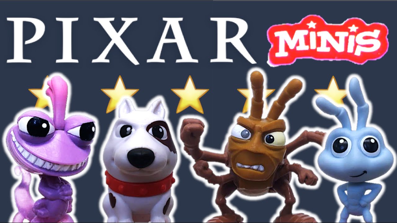MINIS de PIXAR - Serie RIVALES ESTELARES (Parte 2) | Mattel Minis Bichos, Monsters Inc - TOY SHOTS
