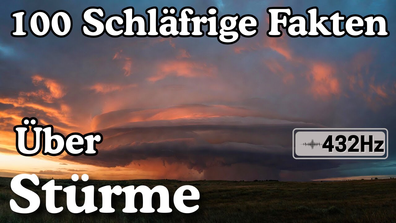 Die entspannendsten Fakten über Stürme zum Einschlafen – Ohne Werbung
