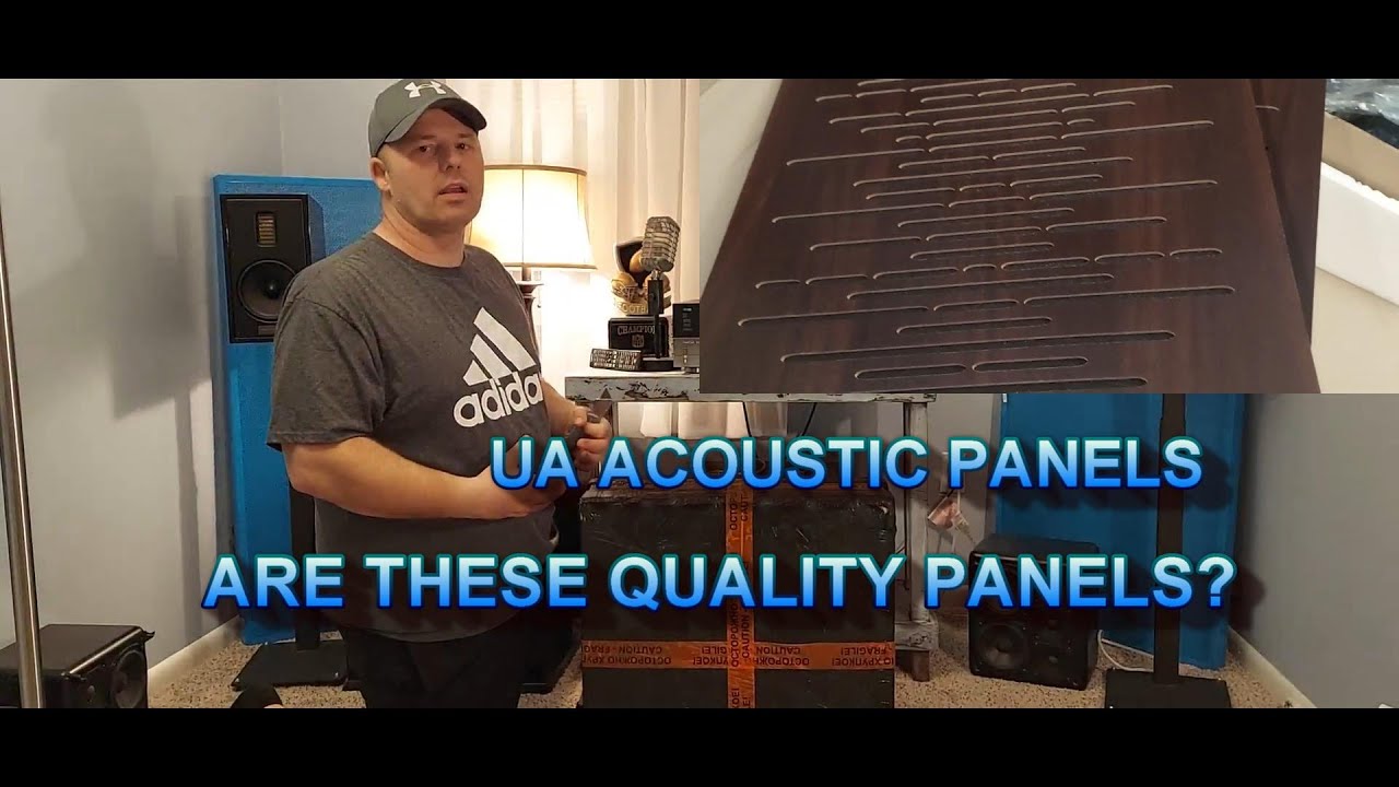 UA acoustic panel unboxing.. ARE THESE GOOD QUALITY?