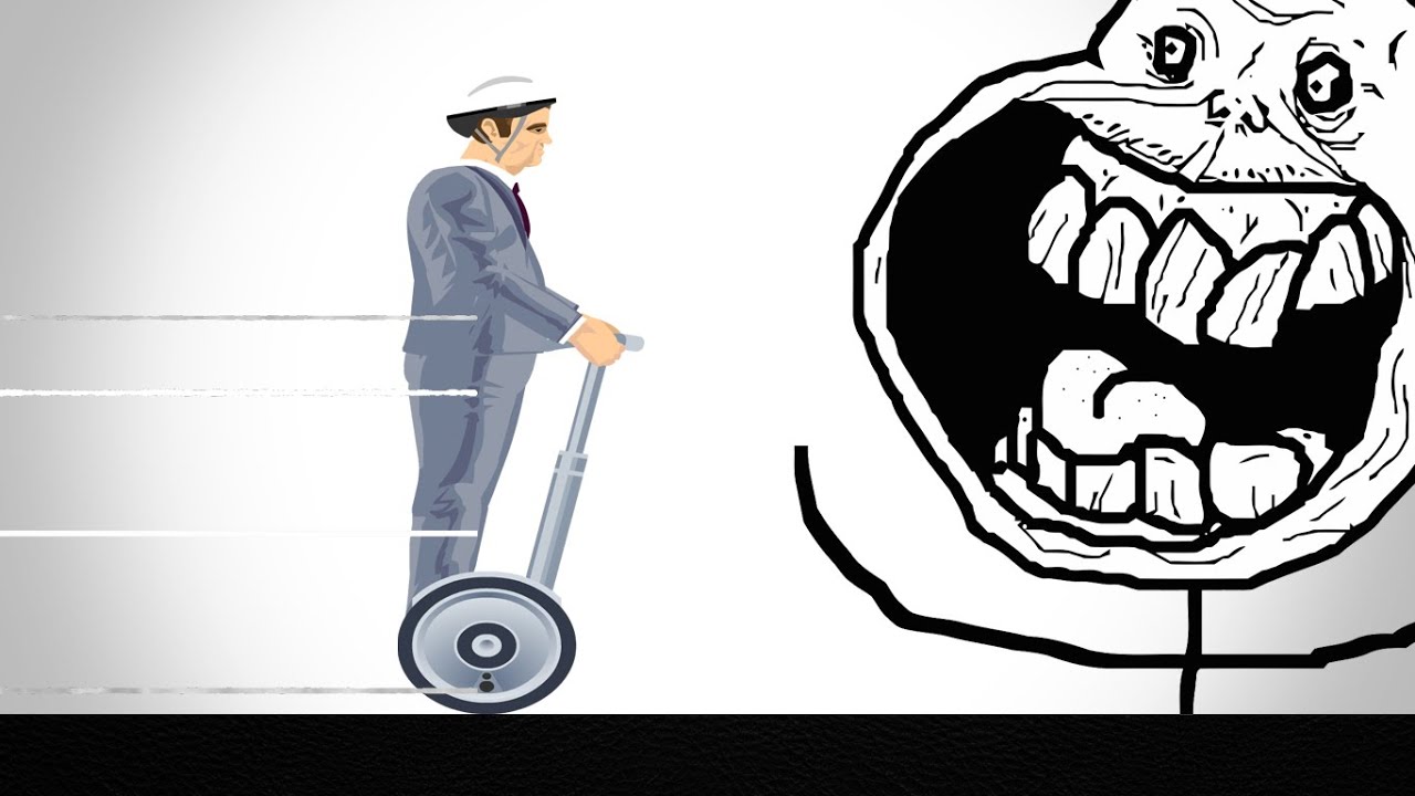 Happy Wheels: Trolling A Troll Level