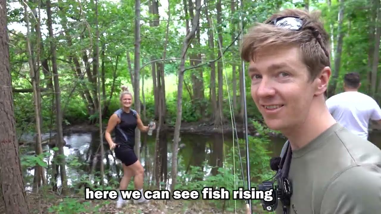 Camping and fishing with Robinson Sophie