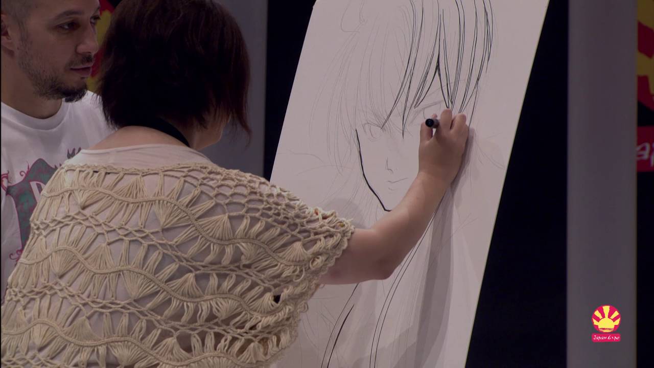 Conférence et live drawing de Shiori TESHIROGI