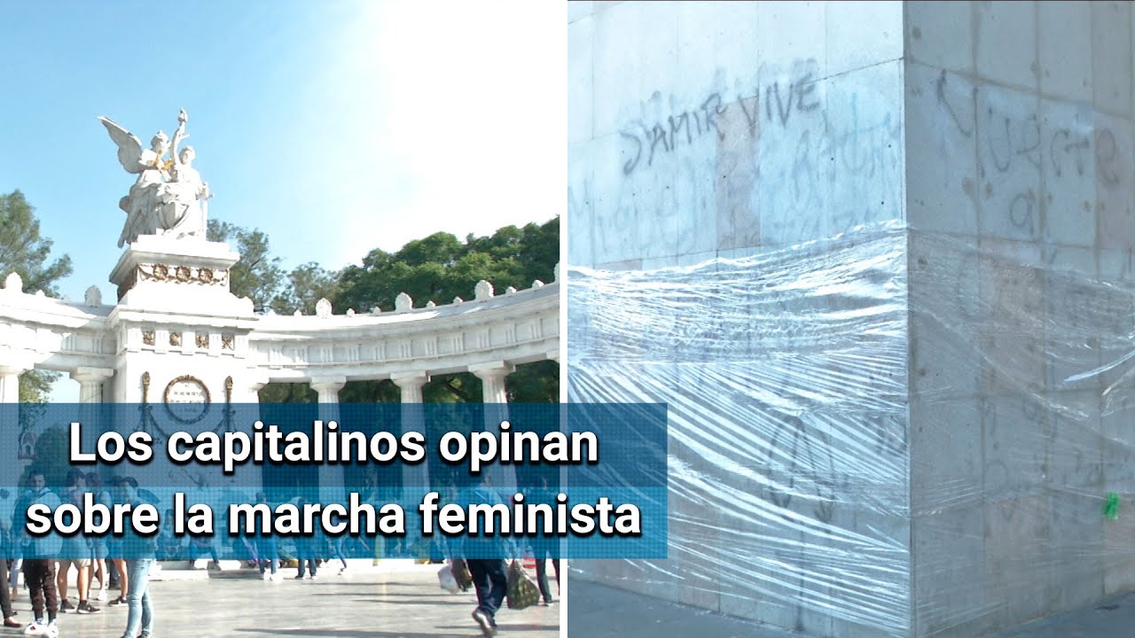 As&iacute; luce hoy la Avenida Juarez tras la marcha feminista