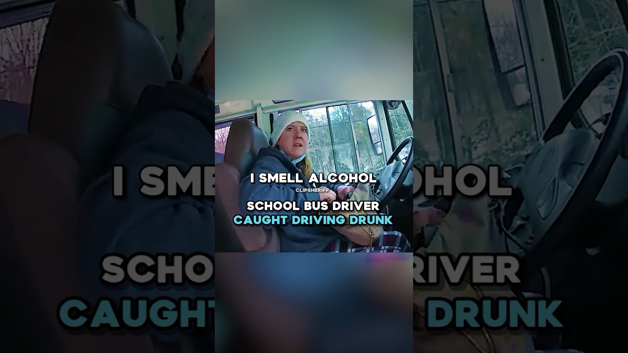School Bus Driver CAUGHT For DUI 😨
