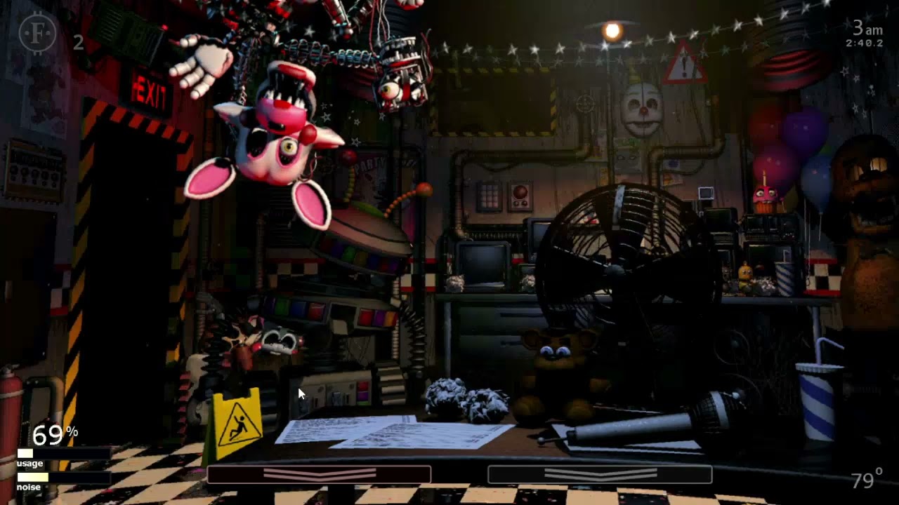 Oj Mangle ty zbyt bystra nie jesteś żeby mnie zaatakować | FNAF Ultimate Custom Night