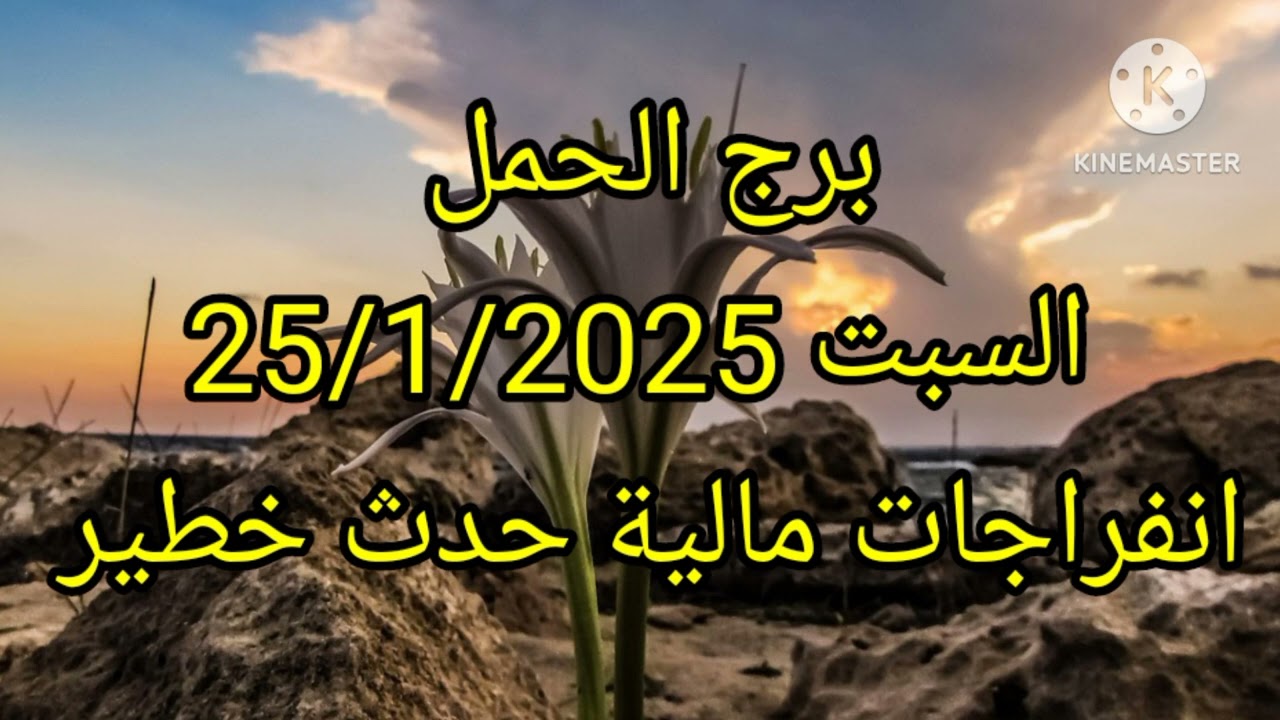 برج الحمل السبت 25/1/2025 مفاجأة كبيرة