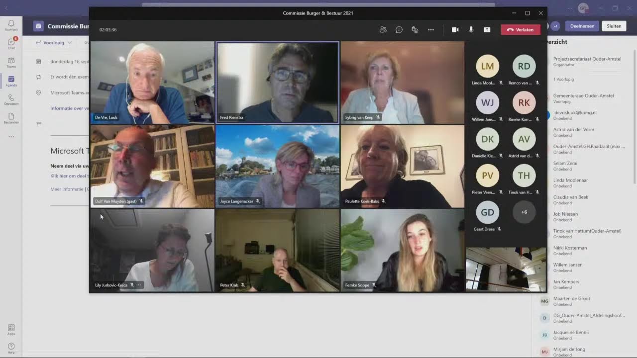 Livestream Gemeenteraad Ouder-Amstel - Raadsvergadering