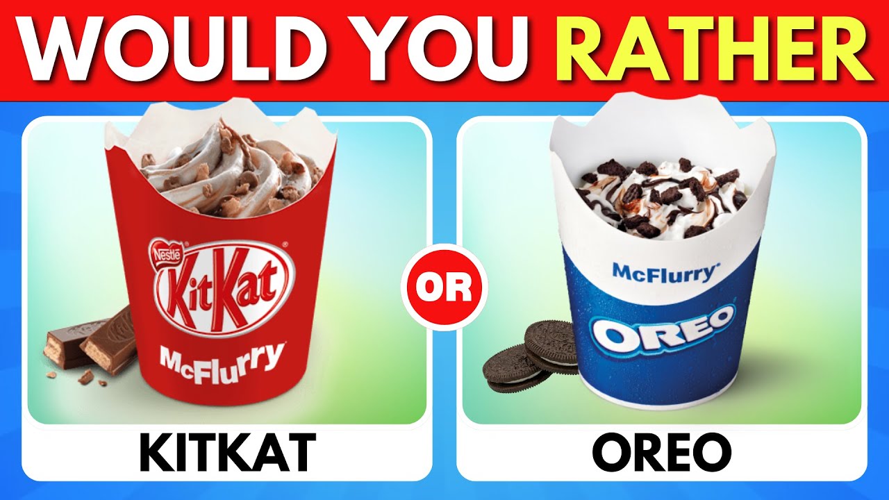 Would You Rather - Ice Cream Edition 🍦🍓 Trivia Quiz