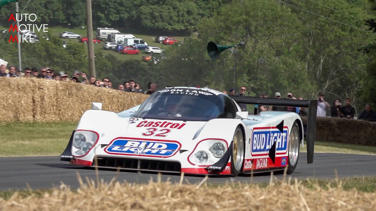 1993 Jaguar XJR 12D 7.4L V12 - Pure Engine Sounds! - Goodwood Festival of Speed