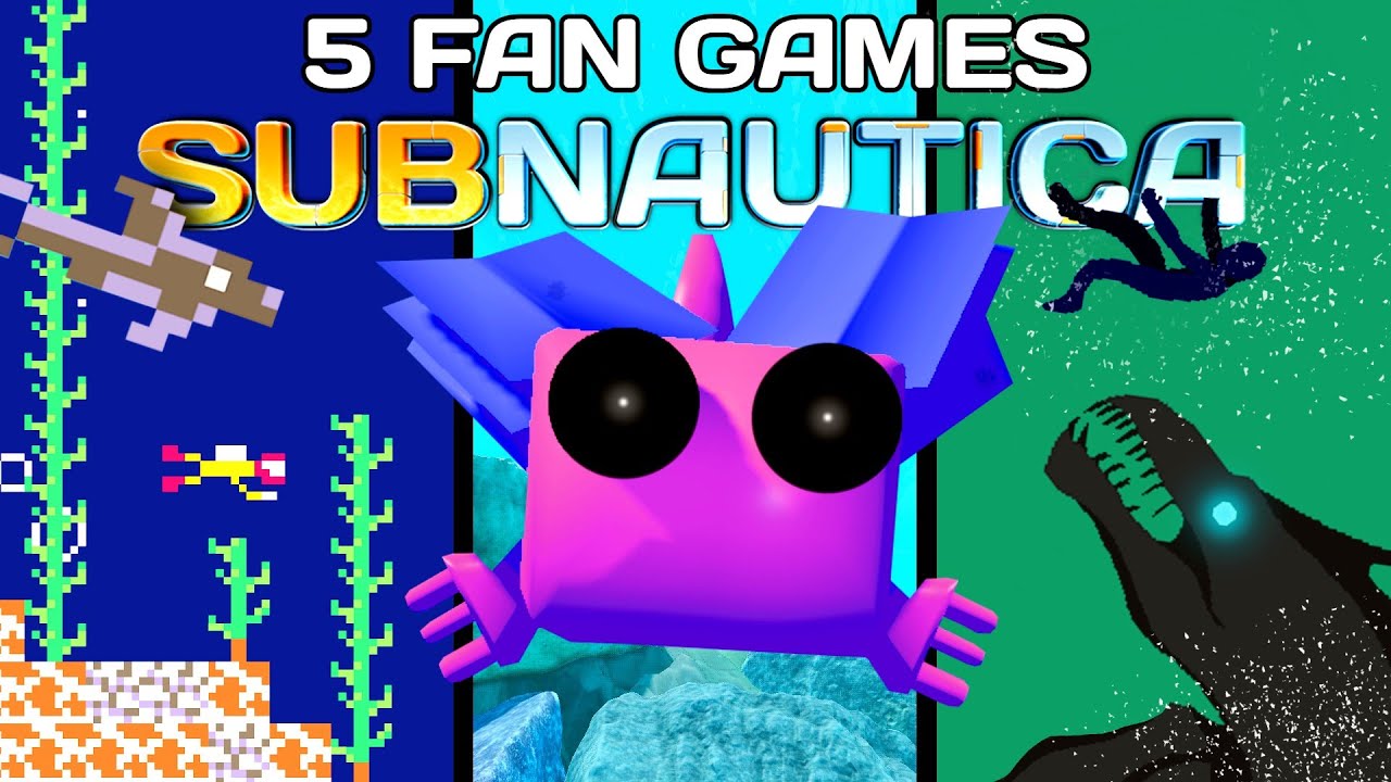 I Played 5 Subnautica FAN GAMES And They Were VERY CURSED