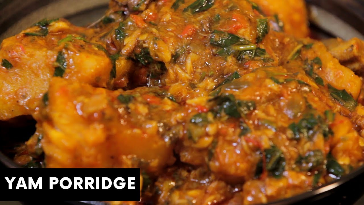 HOW TO COOK YAM PORRIDGE | IGBO KITCHEN | AFRICAN FOODS