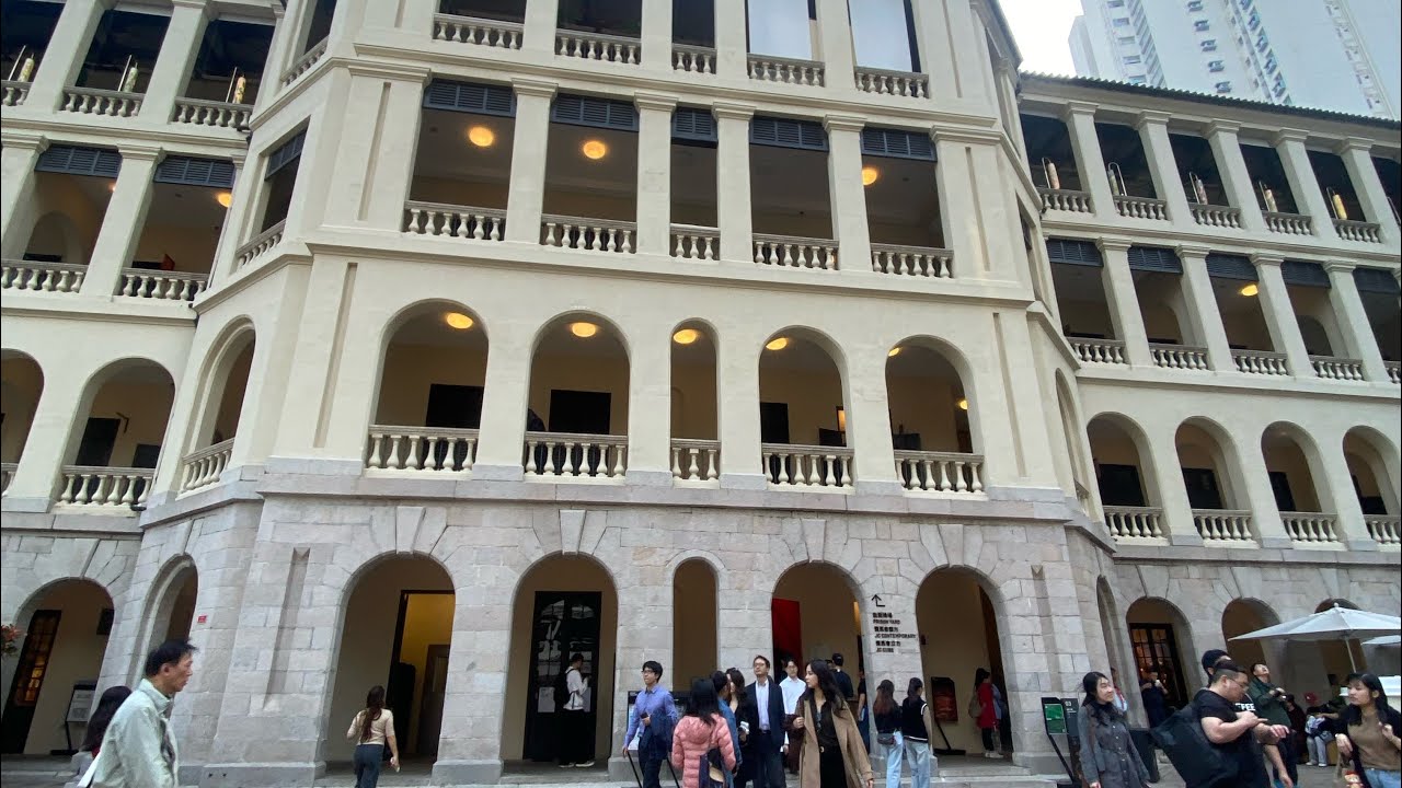 A quick visit at prison yard central hongkong ||historical tourist spot