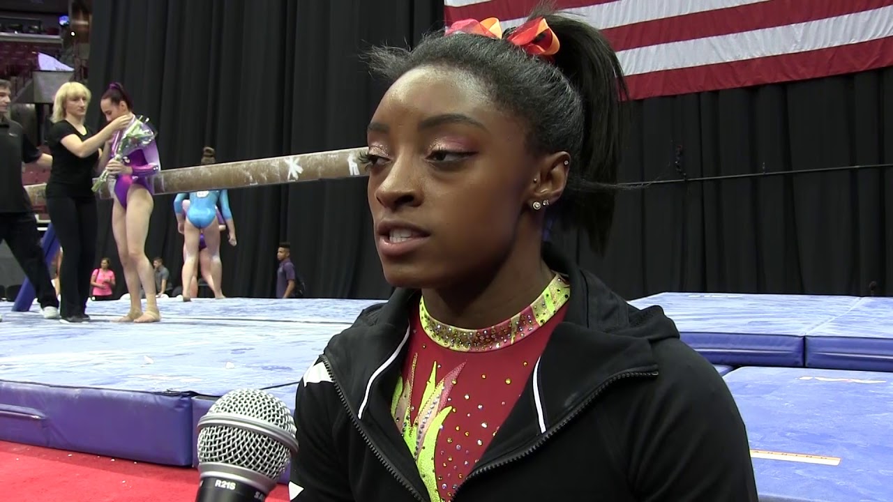 Simone Biles - Interview - 2018 GK U.S. Classic - Senior Competition
