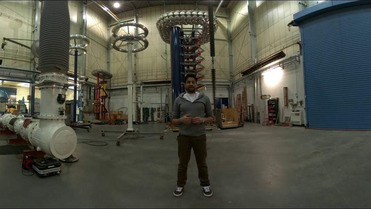 360 tour of The University of Manchester's High Voltage Lab