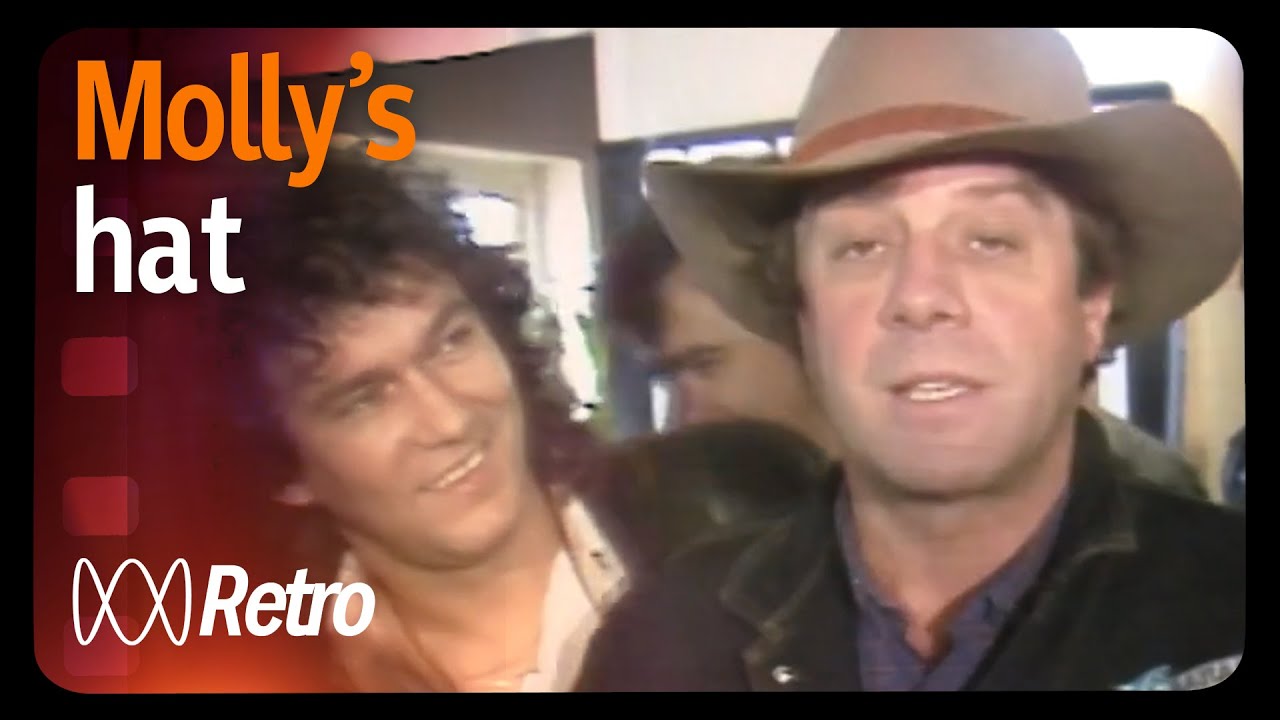 A montage of Molly Meldrum's evolving hat situation on Countdown 📷🤠 | RetroFocus | ABC Australia