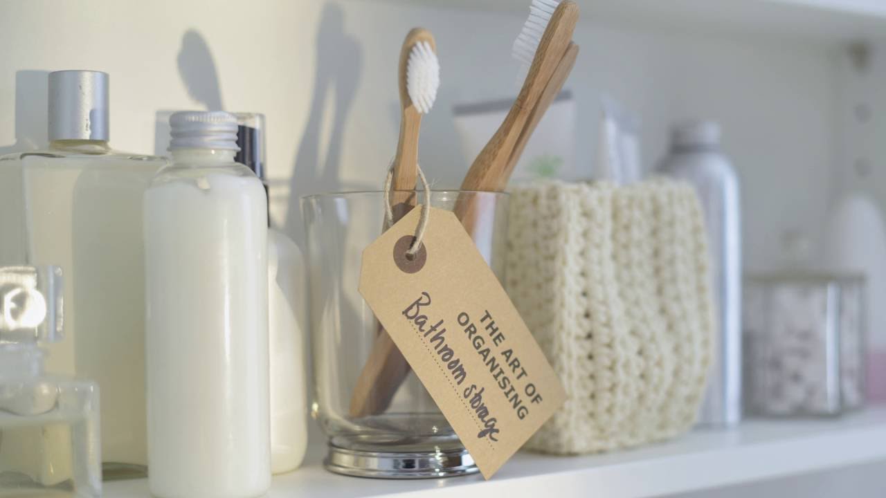 The Art of Organising: Bathroom Storage
