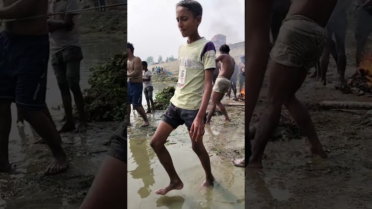 দিনাজপুর পূর্ণ ভবা নদী কাঞ্চন ব্রিজ। মাছধরা চলছে #2026 