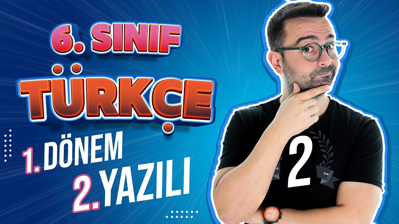 6. Sınıf Türkçe 1. Dönem 2. Yazılı | Senaryo 1 🚀