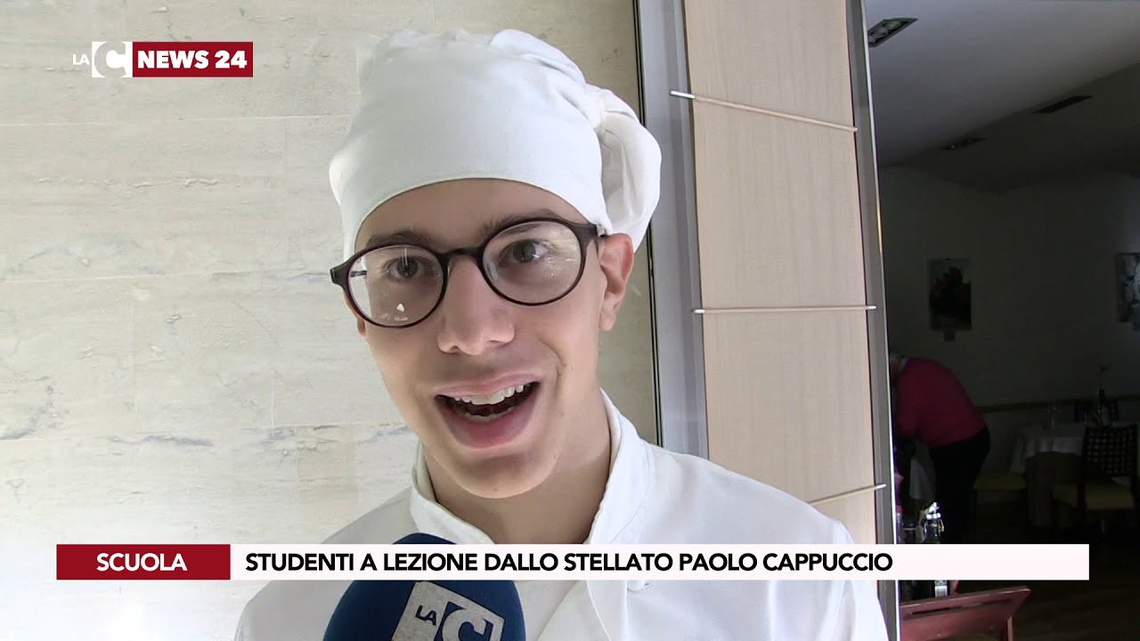 STUDENTI A LEZIONE DALLO STELLATO PAOLO CAPPUCCIO