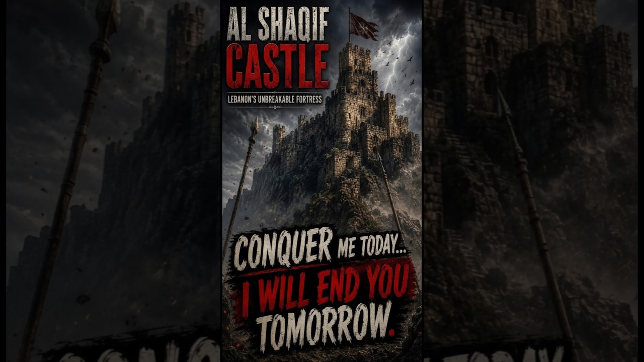 Al Shaqif Castle: The Fortress That Threatens Every Conqueror 💀🔥