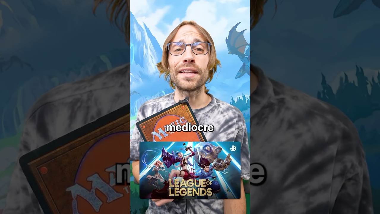 Magic vs League TCG 🔥 #magicthegathering #leagueoflegends