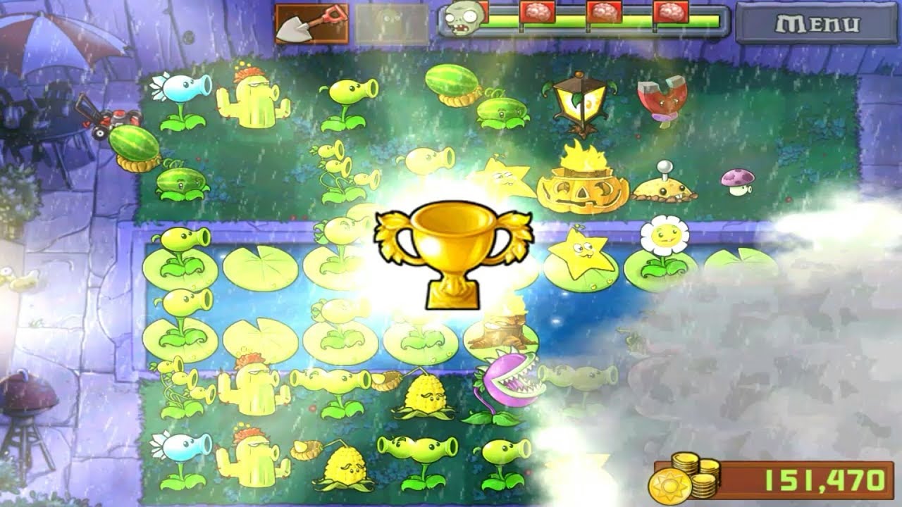 Plants vs. Zombies It's Raining Seeds || gameplay walkthrough