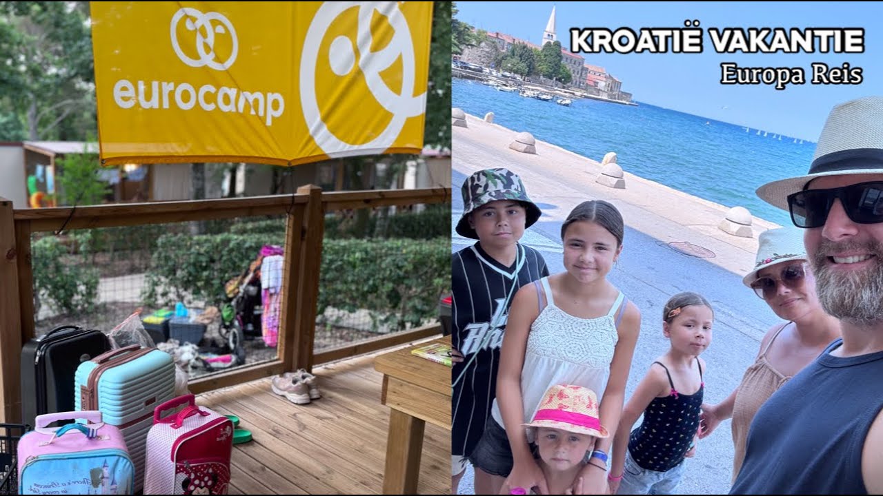 KROATIË VAKANTIE - ISTRIË | Camping Lanterna & Poreč bezoeken 🇭🇷