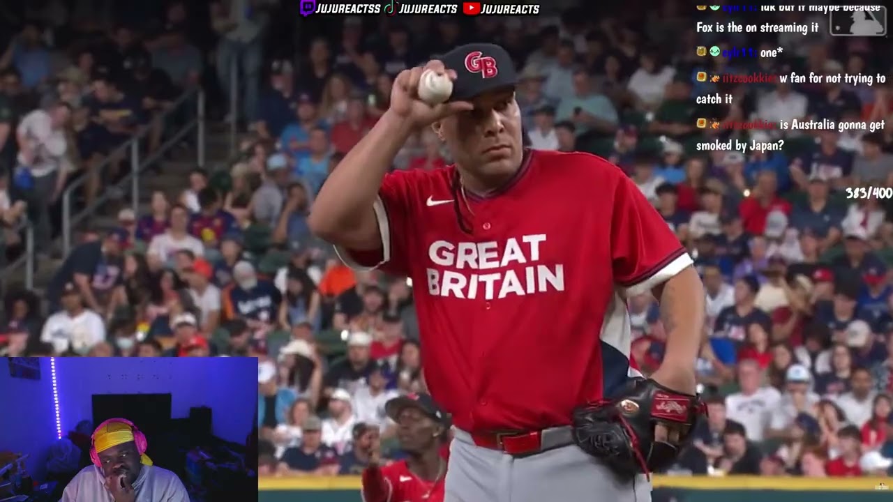 JuJuReacts To Great Britain vs USA Full Game Highlights | 2026 WBC