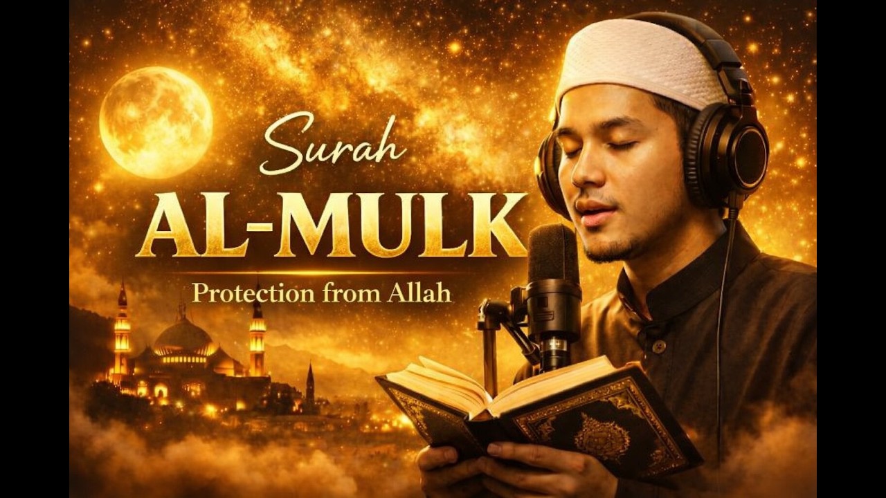 Surah Al-Mulk | Calm & Beautiful Quran Recitation for Peaceful Sleep