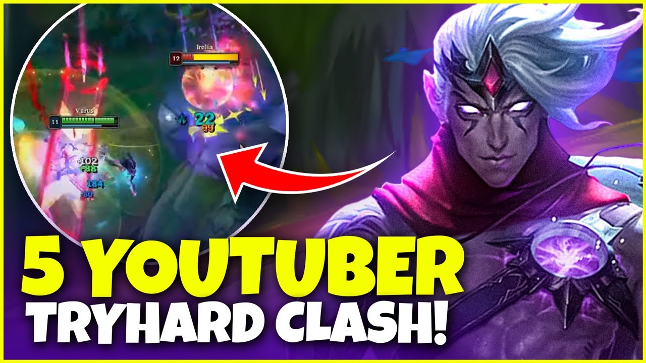 5 YOUTUBER TRYHARD CLASH OYNADIK!
