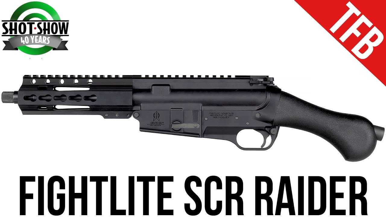 [SHOT 2018] FightLite SCR Raider and MCR Light Machine Gun