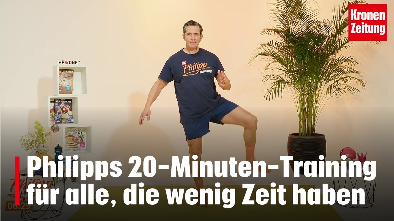 Philipp bewegt am Sonntag, 29.12.: 20-Minuten-Training für den ganzen Körper
