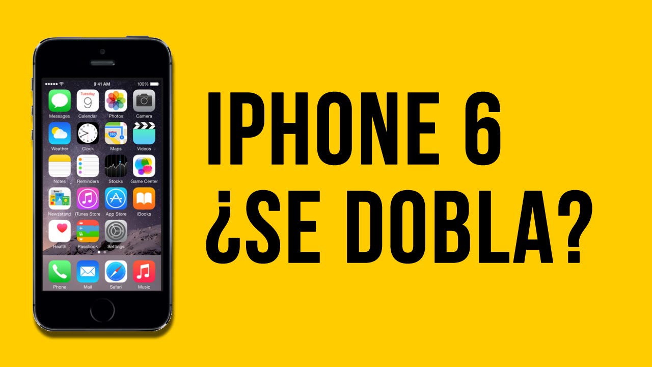Iphone 6 se dobla? Descubrilo en este video