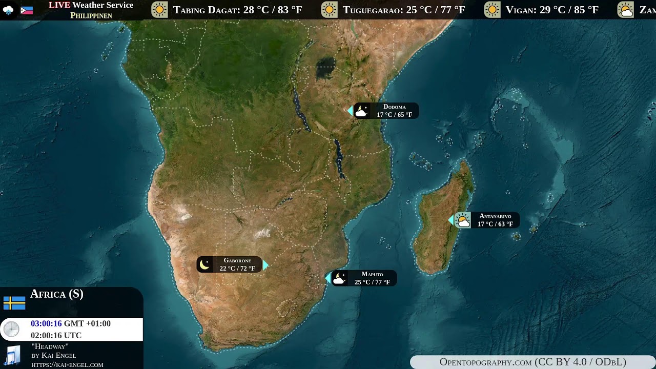 International live cameras and weather 🔴 LIVE Weather Service