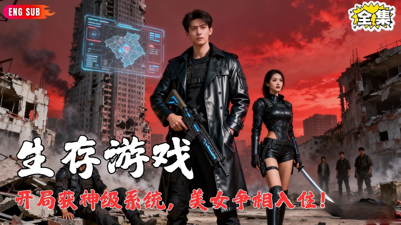 【Multi SUB】#开局我在生存游戏中当大佬：进入末日生存游戏，开局觉醒吞噬天赋，队友为块面包内斗，我却用满汉全席泡妞，我的系统商城是万能的！#短剧全集 #神王剧场 #最火短剧推荐