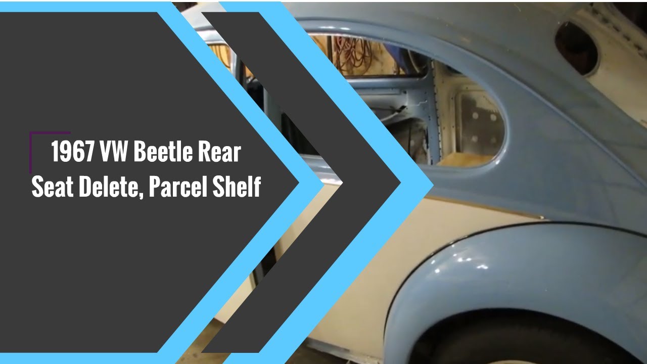 1967 VW Beetle Rear Seat Delete, Parcel Shelf