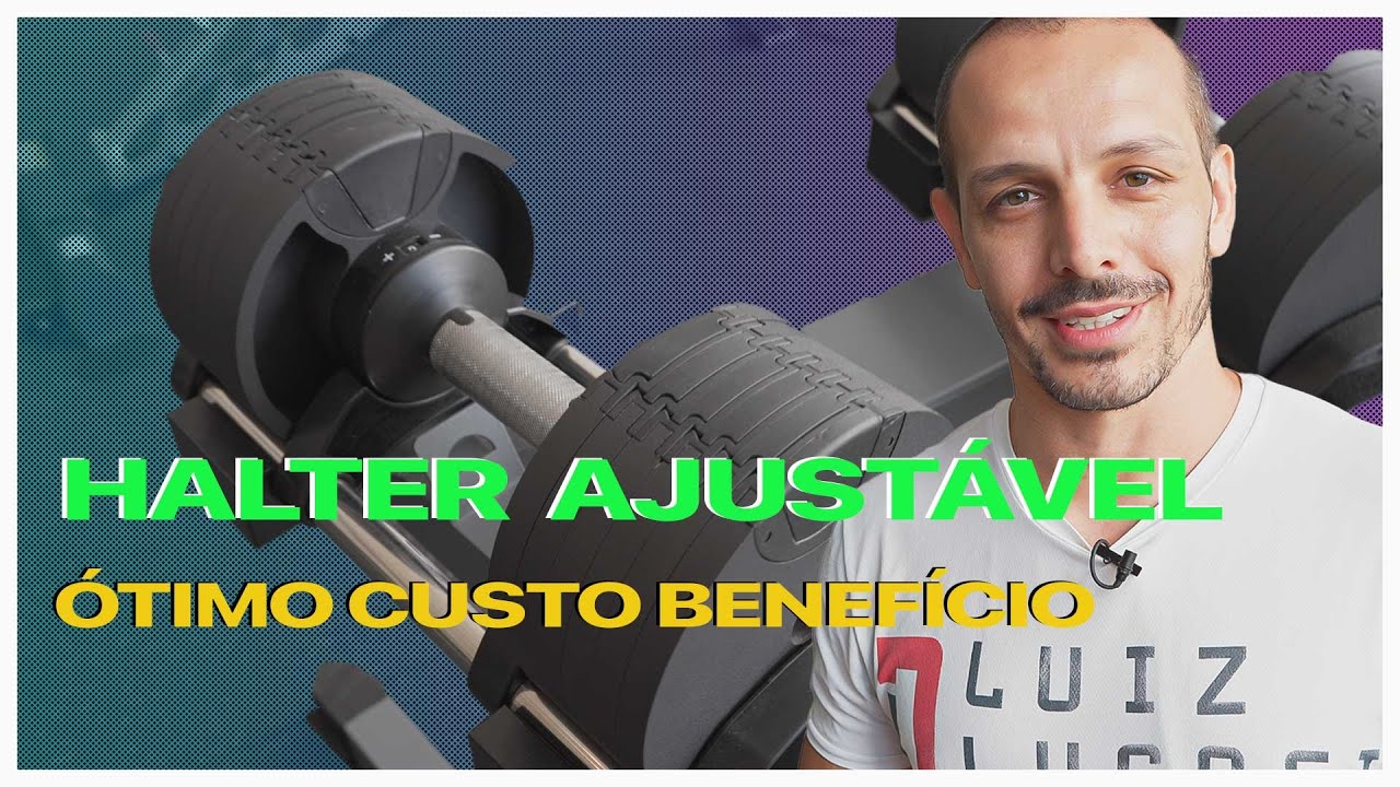 Dumbbell Ajustável Wellness  - Excelente opção para sua academia em casa