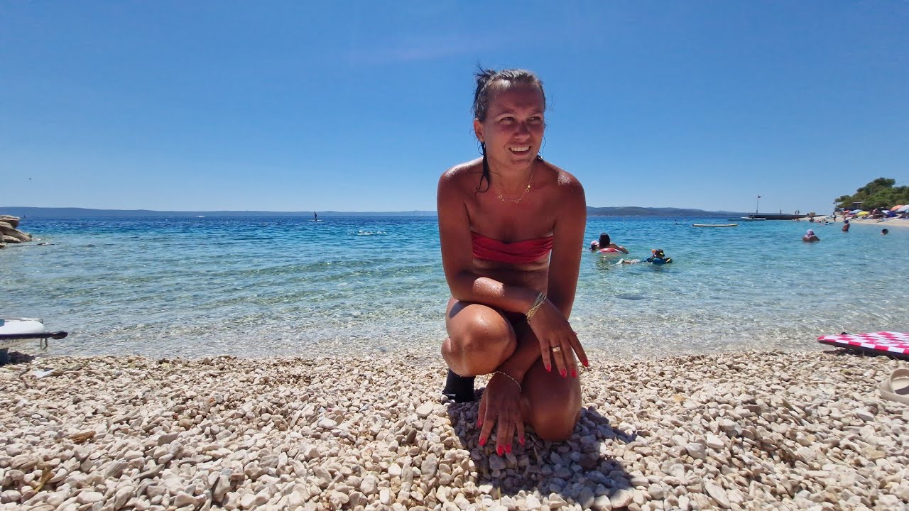 Tymczasem w plaža Bratuš Chorwacja / Polacy w  Chorwacji