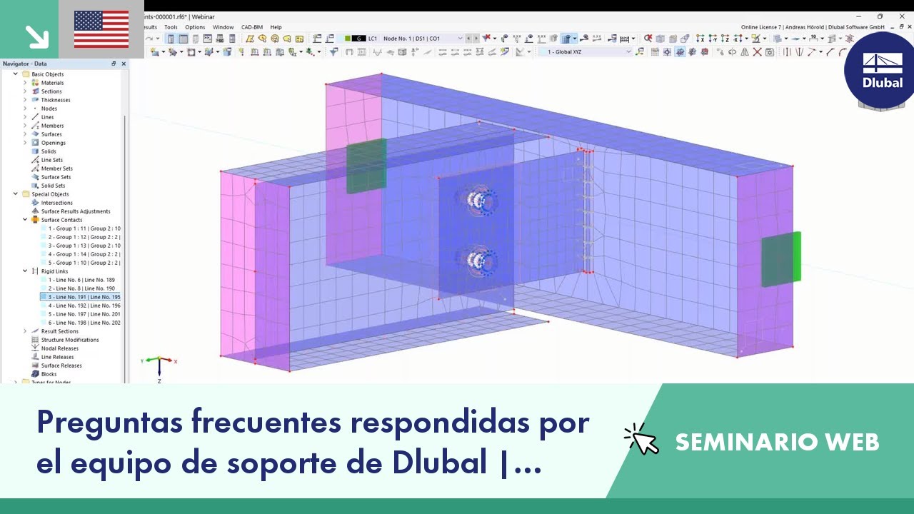 [EN] Preguntas frecuentes respondidas por el equipo de soporte de Dlubal | Abril de 2023