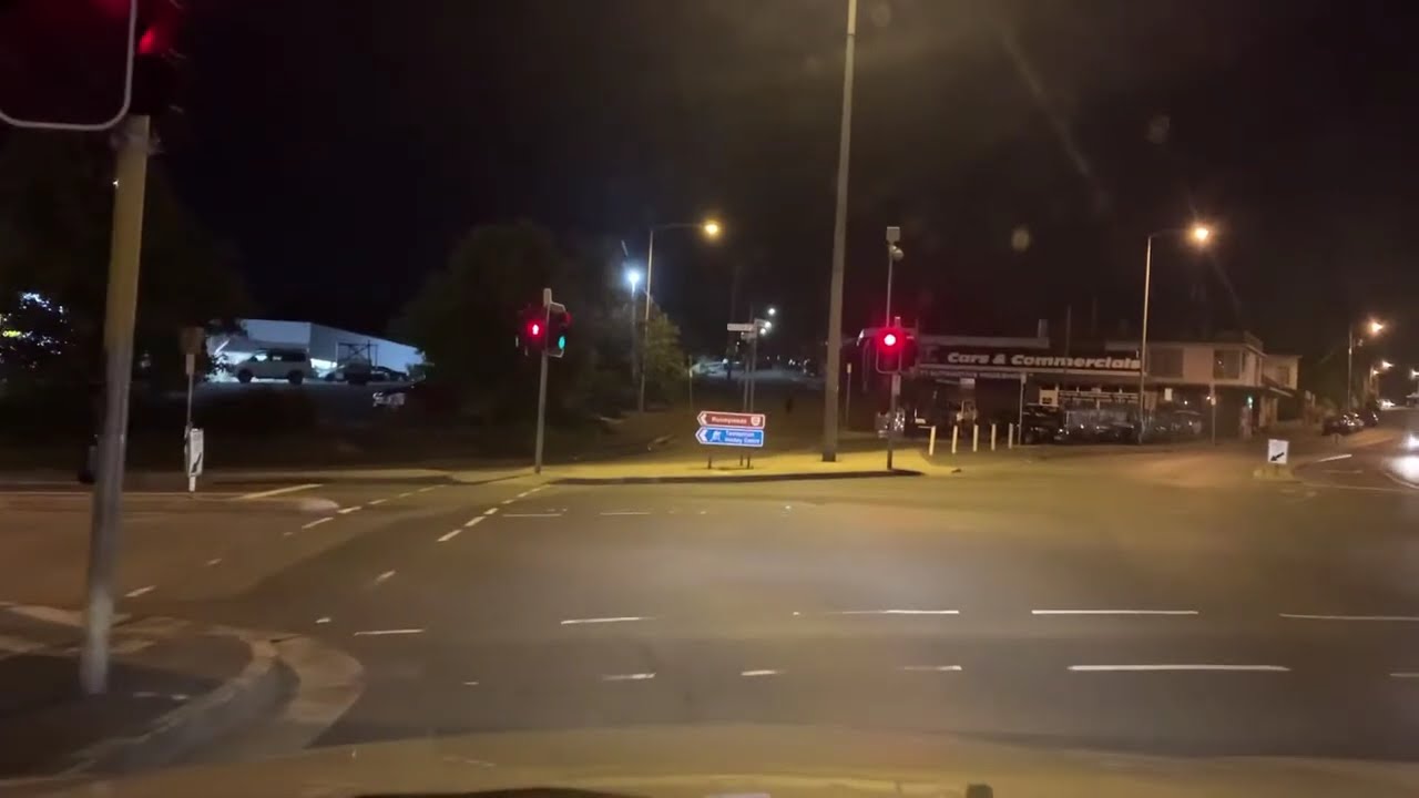 Saturday Night Driving - Derwent Park TAS
