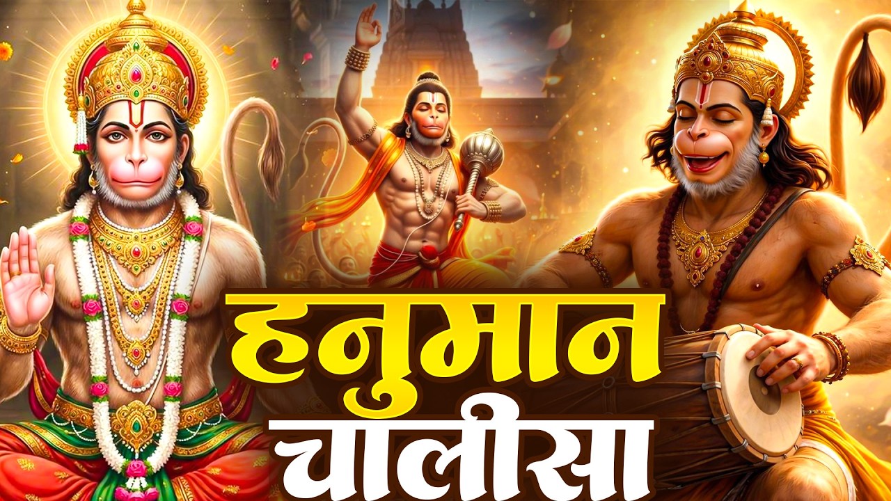 मंगलवार श्री राम धुन के साथ | हनुमान चालीसा | Hanuman Chalisa सुनने से सभी मनोकामनाएं पूर्ण होती हैं