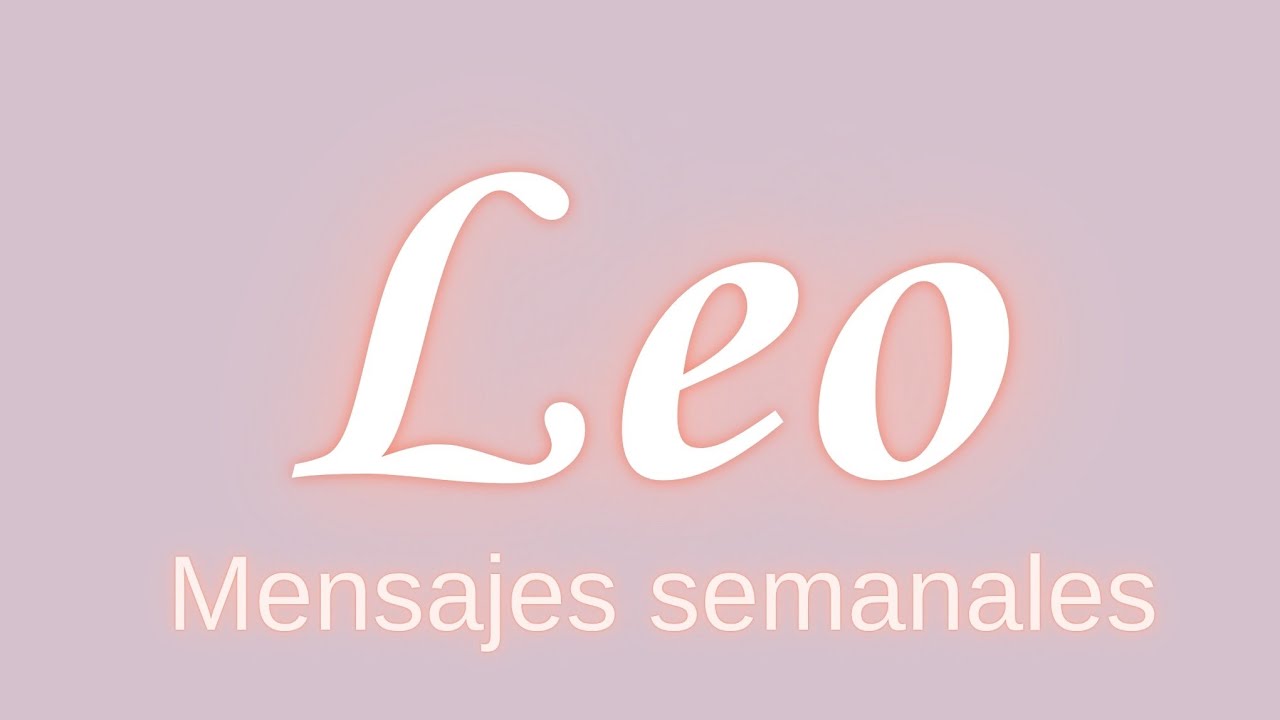 LEO ♌ MARZO, CIERRAS UN CAPITULO DE TU VIDA, PARA ABRIRTE A COSAS NUEVAS, POR DESTINO.