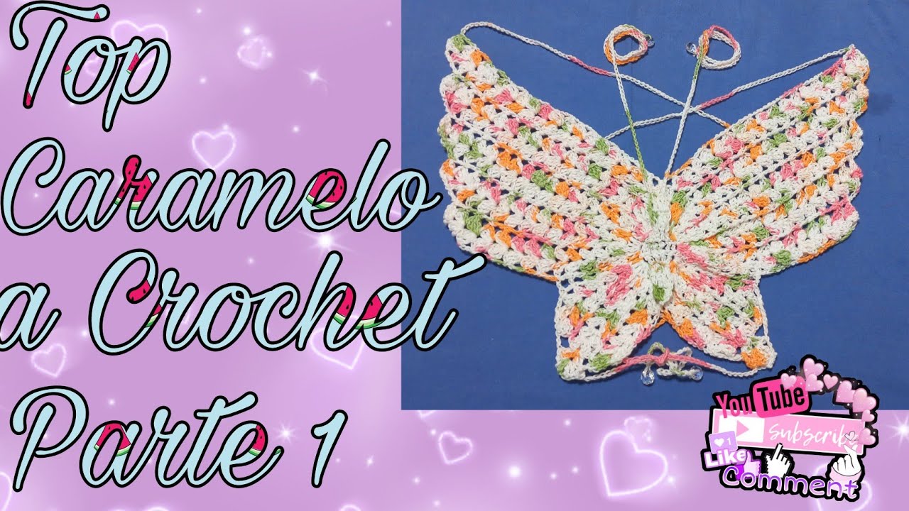 Top Caramelo 🍬 a Crochet Parte 1 😍 🥰 😘