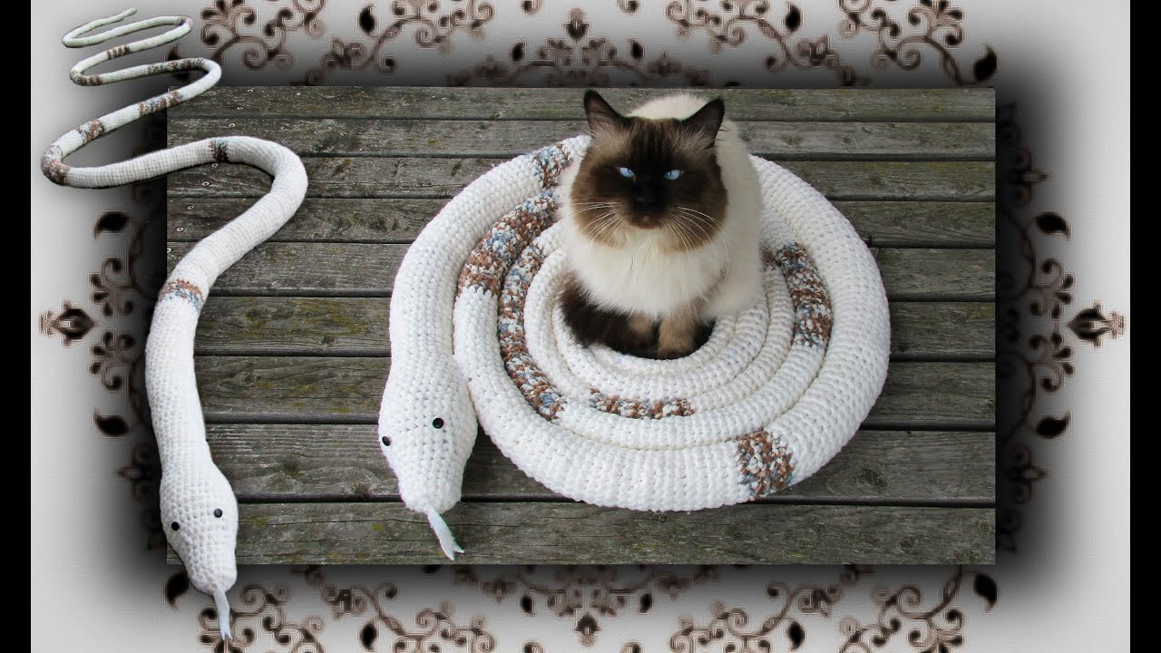 DIY 😻 Schlangen Schaukel für Katzen | Snake Swing for Cats